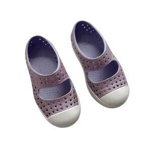 Native Purple Bling Juniper Sneakers Size C8